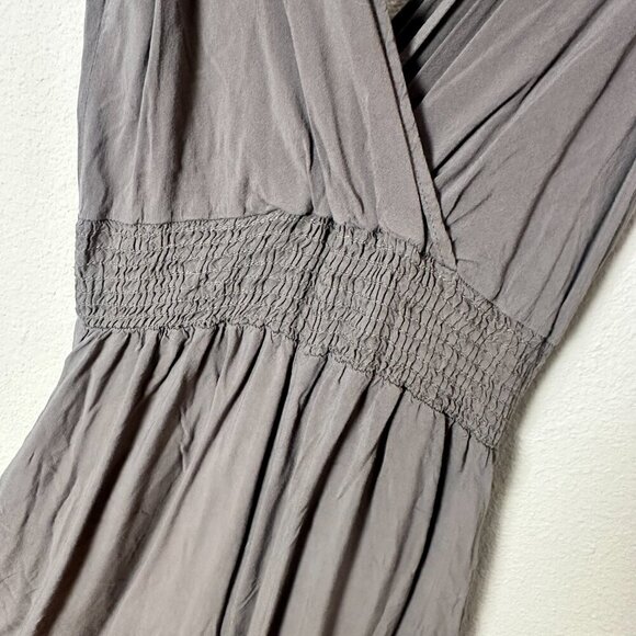 Ooh La Luxe Boutique Wide Leg Cropped Romper Jumpsuit Size Medium - Picture 8 of 9